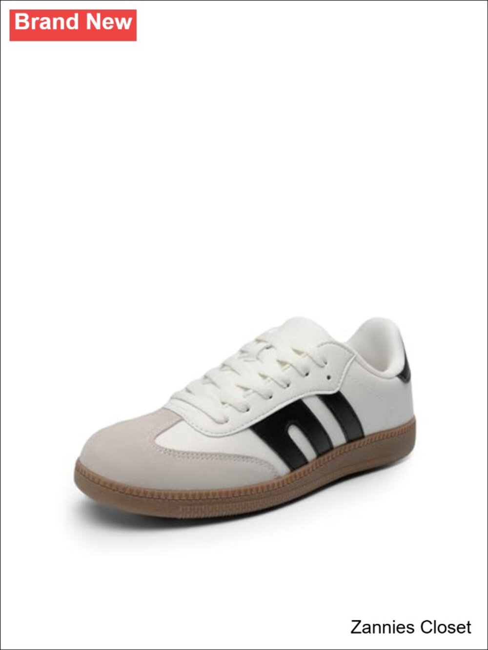 ✨ DREAM PAIRS Women's Faux Suede Vegan Leather Retro Walking Sneakers